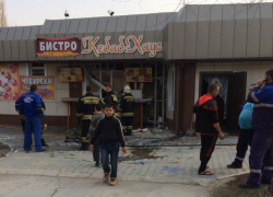 В Волжском загорелся "Кебаб-Хаус"