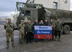 Волжские волонтеры отправили 56-й гуманитарный конвой в зону спецоперации