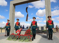 В Волгоградской области открыли мемориал в память о жертвах концлагеря