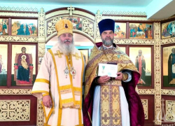 Благочинному города Волжского вручили Медаль Ордена Русской Православной Церкви