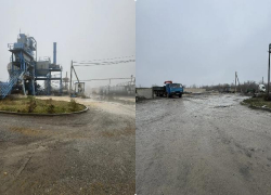 Близ Волжского под контролем приставов снесен самовольный асфальтобетонный завод