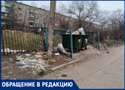 «Управляющая компания – от слова «управлять»: как далеко в Волжском может улететь картон без дворника