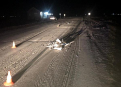 Автоледи насмерть сбила велосипедиста в Среднеахтубинском районе