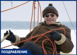 Волжский журналист и педагог Владимир Насыпанный отмечает день рождения!