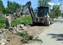 В Волжском начали ремонт к детской соматической больнице 
