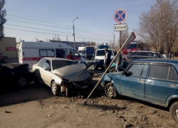 Стали известны подробности аварии с пятью машинами