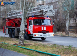 Из-за неосторожного обращения с огнем в Волжском случился пожар