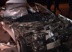 Осталась лишь груда металла: страшное ДТП в Волжском