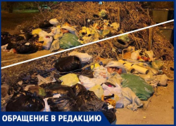 «Отвратительно»: в Волжском жалуются на свалку посреди города