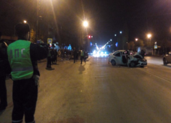 Появилось видео столкновения «Гранты» и «Митсубиси» в Волжском