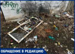 Мусор и ветки: жители 27-го квартала Волжского просят обратить внимание на сквер