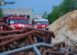 Подробности ночного пожара под Волжским
