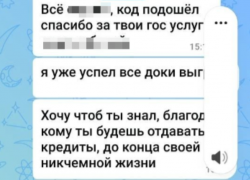 «Спасибо за твои госуслуги»: на волжанку едва не оформили кредиты из-за чата дома, мошенники напали через Макс