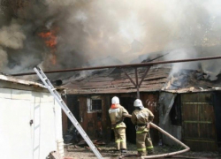 Неделя в Заплавном началась с пожара