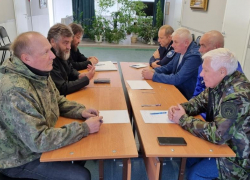 Представители казачества и духовенства Волжского обсудили планы дальнейшего сотрудничества