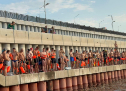 Более 100 человек и собака преодолели Волгу: волжанин о грандиозном заплыве 
