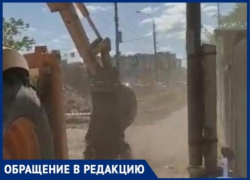 В Волжском жительница поселка рассказала о «незаконном» строительстве велодорожки