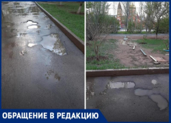 После ремонта волжан оставили без дороги: видео