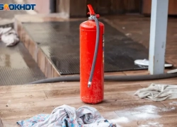 Пожар на 36 квадратных метрах случился под Волжским