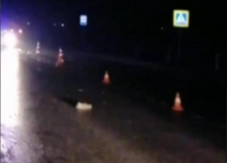 Сбил насмерть: последствия аварии под Волжским попали на видео