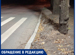 «А как нам теперь переходить?»: волжанка пожаловалась на пешеходный переход, который вывели прямо в грязь