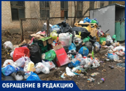 Свалка у общежития: волжане жалуются на антисанитарию и требуют контейнеры
