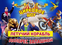 Чудеса полёта на летающем корабле: в Волжский приехал цирк «Арена-Ягуар» с премьерой
