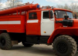 Кирпичная баня сгорела в Средней Ахтубе из-за короткого замыкания электропроводки