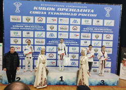 Волжане на всероссийском отборочном турнире по тхэквондо одержали победу