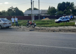 В Волгоградской области подросток на мотоцикле протаранил «четырнадцатую»