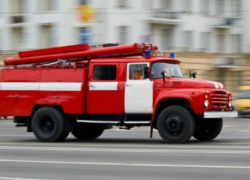 В Волжском сгорел балкон пятиэтажки