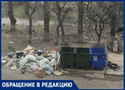 Вывалили отходы из контейнеров у детского сада и уехали: очередной мусорный скандал в Волжском