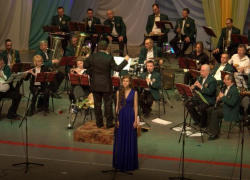 Концерт Духового оркестра Волжского прошел с большим успехом