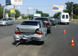 Тройное ДТП произошло на улице города