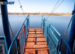 В Волжском приостановили работу парома Дачник-1