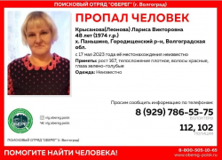 Подробности исчезновения красноволосой 48-летней женщины от волжских поисковиков