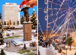 Графический дизайнер из Волжского оживила город в миниатюре