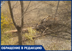 В Волжском до сих пор разбираются с последствиями урагана