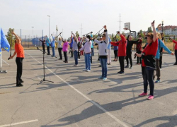 В Волжском прошла спортивная акция «Тропа здоровья»
