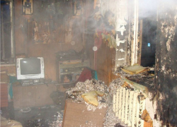 При пожаре в квартире на юге Волгограда угорел хозяин