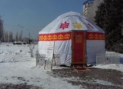 В Волжском перенесли казахский музей-юрту