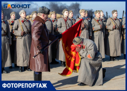 Масштабная реконструкция «За Сталинград!» состоялась под Волжским: фоторепортаж