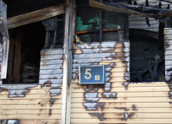 Пожар в Средней Ахтубе нарушил сон жителей