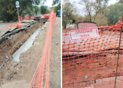 В Волжском «челядь» на месяц оставили без воды: рабочие не появляются на месте ремонта