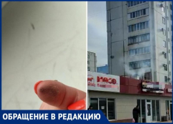 Младенца-астматика травит шашлычка у жилого дома в Волжском: пепел оседает в квартире