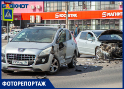 Пробка через пол Волжского и другие последствия аварии в поселке Рабочий: ФОТО