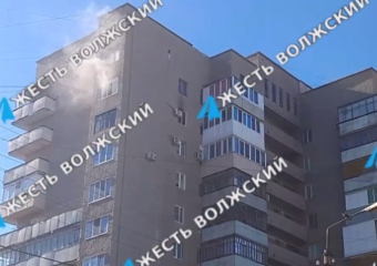 В Волжском горела квартира многоэтажки