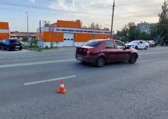 Мотоциклист в больнице: в Волжском иномарка сбила байкера 