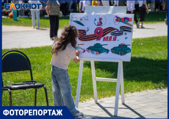 «Победный май» в Волжском: парк стал живой историей Великой Отечественной войны