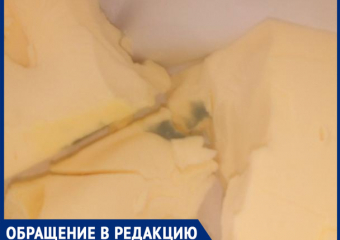 "Масло с сюрпризом" - зеленеющая плесень пришлась не по вкусу волжанке